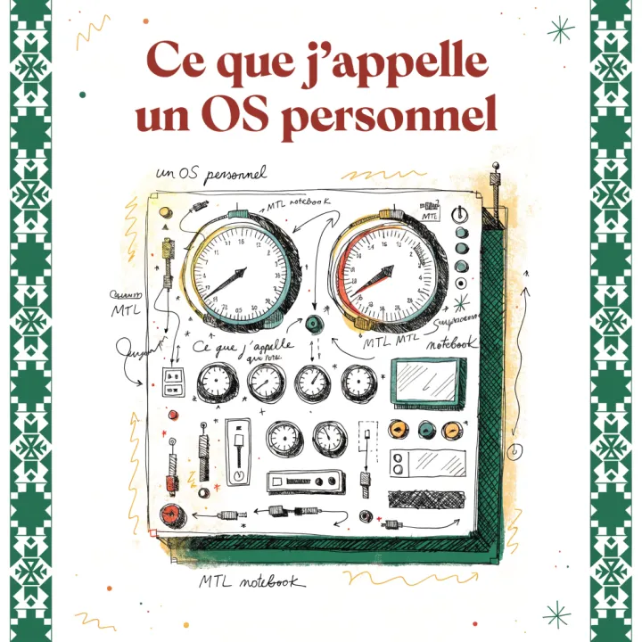Ce que j’appelle un OS personnel — illustration éditoriale